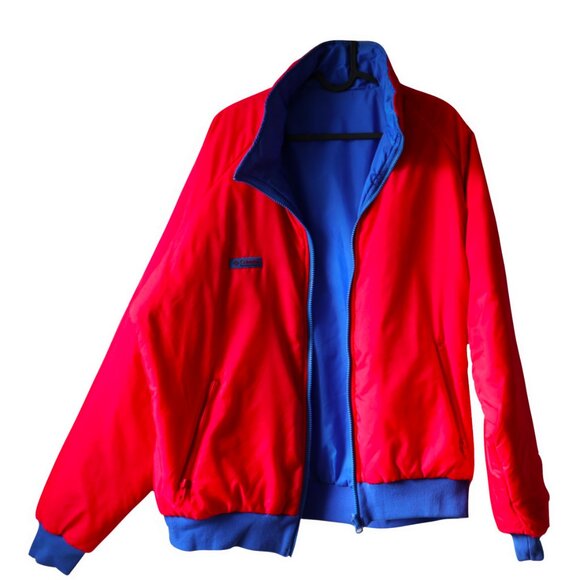 Columbia - 90s reversible bomber jacket - Picture 6 of 6